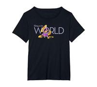 Tangled Taking On The World T-Shirt, Women's Plus, Black, 5X