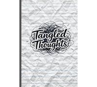 Tangled Thoughts with Dark Claud: Lined Paper Notebook for Creative Writers or Personal Use
