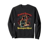 Tangled Threads Untangled Mind Sweatshirt