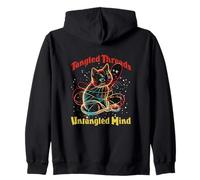 Tangled Threads Untangled Mind Zip Hoodie
