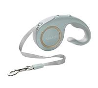 Tangles Free Retractable Dog Leash For Cats & Small Dogs 9.8ft Polyester Fiber Tape One-Handed Brake Pause Long Retractable Dog Leash Small Dogs Walking Heavy Duty