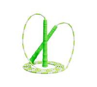 Tangles Frees Segmented Adjustable Length Jump Rope Beaded Skipping Ropes, Fitness Jumping for Kids, Men and Women Soft Beaded Jump