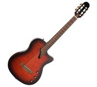 Tanglewood EMDC8CG Thinline Electro Nylon Cognac Gloss