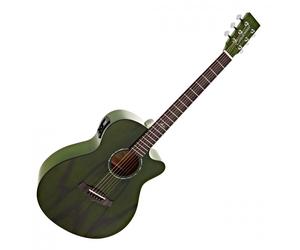 Tanglewood TA4CE Azure Super Folk Electro Acoustic Aurora Green