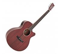 Tanglewood TW4-E-R Winterleaf Red Gloss