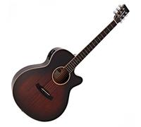 Tanglewood TW4 E Super Folk Electro Acoustic Autumn Vintage Burst