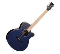 Tanglewood TW4CEBLA Winterleaf Super Folk Blue Gloss