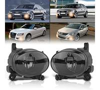 TangMiGe Fog Lights Compatible with Audi A1 A5 A6 Q3 A4 Wagen, 8X 8K2 8K5 8T 8F 4G2 4G5 4GH 8UB 8UG, Volkswagen VW Passat CC 357, 06/2007-12/2014, 1 Pair (Smoke)