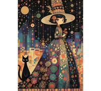 TangMosaic Enchanted Princess Jigsaw Puzzle, 1000 Piece Puzzle for Adults, Impossible Hard Difficult Challenging Puzzles for Adults 1000 Pieces, Home Decoration Puzzle, Interlock Perfectly No Dust