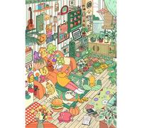 TangMosaic Puzzles for Adults 1000 Pieces, Jigsaw Puzzle for Adults, Fun Challenging Puzzle, Tiny Little World Puzzles Game, Interlock Perfectly No Dust, Gifts for Easter Mother’s Day