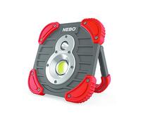 TANGO 1000 Lumen Dual Light with Power Bank - Rechargeable Spot and Work Light, 2600mAh Power Bank, Turbo Mode, and 180º Rotating Arm