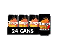 Tango, 330ml Cans, Orange, Sugar Free (Pack of 24)