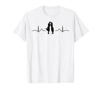 Tango Argentino Dancing Heartbeat Milonga Vals Tango Dancer Value Graphic T-Shirt