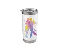 Tango Argentino Dancing Heartbeat Milonga Vals Tango Dancers Stainless Steel Insulated Tumbler