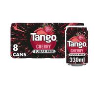 Tango Cherry Sugar Free Cans 8 x 330ml
