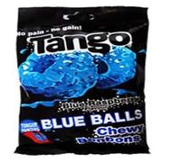 Tango Chew Bon Bons - Blue Raspberry - 12 x 140g