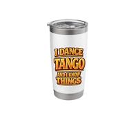 Tango Dance Latin Ballroom Dancing Stainless Steel Insulated Tumbler