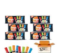 Tango Eezy Freezzy Squeezee Ice Pops 12 Pack (Pack of 6 - 72 Pops Total) - Ready-to-Freeze Fruit Flavoured Ice Lollies | Refreshing Frozen Summer Treats for Kids & Adults
