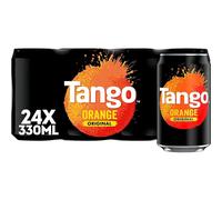 Tango Orange Fizzy Soft Drink 330ml - Pack of 24 (UK)