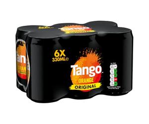 Tango Orange Soft Drink, 6x330ml