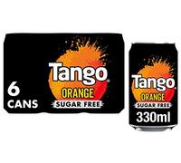 Tango Orange Sugar Free Cans 6 x 330ml