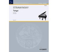 Tango piano (intermediate) Stravinsky for piano solo Schott Music Saddle-wire st