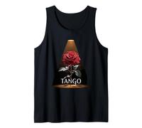 Tango Rose Spotlight Dance Passion Tank Top