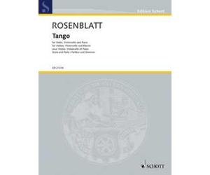 Tango Score and parts violin, cello and piano (piano trio) (intermediate - advan