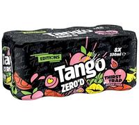 Tango Zero’d Thirst Trap Sugar Free - Peach, Pineapple & Orange, 330ml (Pack of 8)