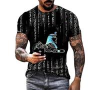 TangoDS 3D Printed Anubis T-Shirt for Men Ancient Egyptian God Eye of Horus T-Shirts Fashion Casual Cool Tee Tops Men's Hip Hop Streetwear