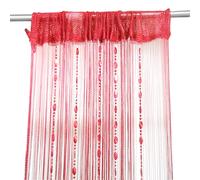Tangpan Beaded Door Curtain Tassel Divider Color Wine