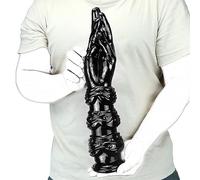 TangQian Giant Dildo 36CM XXL Large Anal Plug Realistic Hand Fist Dildo Anal Dildo with Suction Cup Fisting SM Dildo Size Anal Plug Sex Toy Penis Sex Toy for Women Lesbian Men