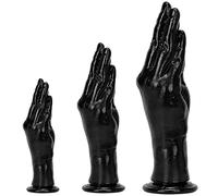 TangQian Realistic Hand Shape Anal Plug Dildo Soft Fist Anal Dildo with Suction Cup Hand Anal Plug Soft Butt Plug Anal Trainer Fisting Anal Sex Toy G-Spot Prostate Massage for Women Lesbian Men (Colo