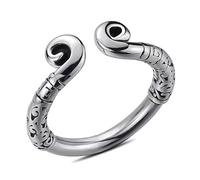 TangQian Stainless steel cock ring glans ring metal cock ring cock ring penis glans ring for men scrotum chastity delayed ejaculation cock ring SM sex toy (Size : 5pcs)