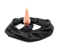 TangQian Unisex Masturbation Panties with Internal Dildo Anal Plug Chastity Pants with Anal Dildo Chastity Underwear, Anal Plug Sex Toy for Flirting Game (Color : Flesh, Size : L)