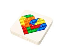 Tangram Puzzle, IQ Puzzle, Montessori Educational Toy, Brain Teaser Puzzles, Portable Travel Toy,Geometry Logic Toys for Kids