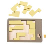 Tangram Puzzles for Kids - Wooden Educational Geometric Toys Leisure Toys,Tangram Match Puzzle | for Adults Family Work Offices School Classroom Home Daily Time Mind Brain