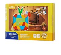 Tangram Puzzles - Progressive Learning Magnetic Set, Educational Kids Puzzle Toy, Creative Brain Development Game, Hands-On Activity, Learning Toy for Classroom, Preschool, Party, Children