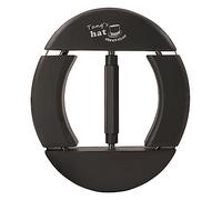 Tang's 4-Way Wooden Hat Stretcher for Men&Women,Hat Stretcher for Baseball Caps,One Size from 7.08" to 9.6" Easy to Use, Dark Brown, 7.125