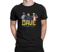 Tang's lifestyle Funny-Game-Man-s-TShirt-Dave-The-Diver-O-Neck-Tops-100-Cotton-T-Shirt-Humor Black