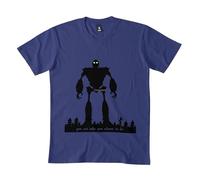 Tang's lifestyle Iron-Giant-Choose-who-You-are-t-Shirt-DMN411-t-Shirts-Black Blue