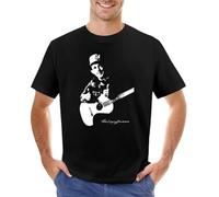 Tang's lifestyle Jimmie-Rodgers-2-T-Shirt-Short-sleeve-tee-Short-sleeve-t-shirts-for-men-cotton Black