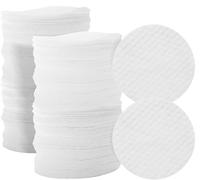 Tangseajiao 100 Disposable Non-woven Fabric Round Soft Face Discs for Makeup Removal, Blending and Toning - Cotton Balls and Swabs 6 cm