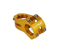 TANGSIYANG Bike Stem Adjustable Bridge Road Mountain Bike Table 31.8 Stem Riser 28.6 Pipe Cycling Bicycle Handlebar Short 35mm(Gold2)