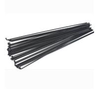 TANGSIYANG Cycling Spokes 36 PCS Bicycle Spokes Wire For Mountain/Road Bike 2.0 Round Steel 14g Black High-strength 175mm-291mm With Copper Cap(288mm 36pcs)