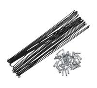TANGSIYANG Cycling Spokes 36Pcs Bicycle Steel Spokes Length With For Most Bike(36pcs 286mm)