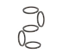 TANGSIYANG Headset Spacers 5 Pcs Bicycle Headset Washer Ultra-Light Carbon Fiber Mountain Road Bike Fork Tube Spacer Stem Gasket 1 2 3 5mm 10mm 15mm(2mm)
