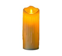 TANGSIYANG Led Candles 1PC LED Candle Lights Smokeless Lighting for Hotel Wedding Party Decoration Tea Light(White 5.0x15cm)