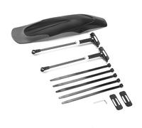 TANGSIYANG Mudguards For Bikes 29 Inch MTB Widen Mudguard Set Universal Adjustable Front Rear Fender For Moutain Bike Installation(Rear Fender)