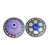 TANGSIYANG Speed Cassette 8 9 10 11 12 Speed MTB Cassette 40/42/50T Mountain Bike Sprocket Rainbow Bicycle Freewheel Flywheel(11S 50T Rainbow)